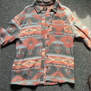 Mountain and Isles button up women’s shirt size medium, barley worn